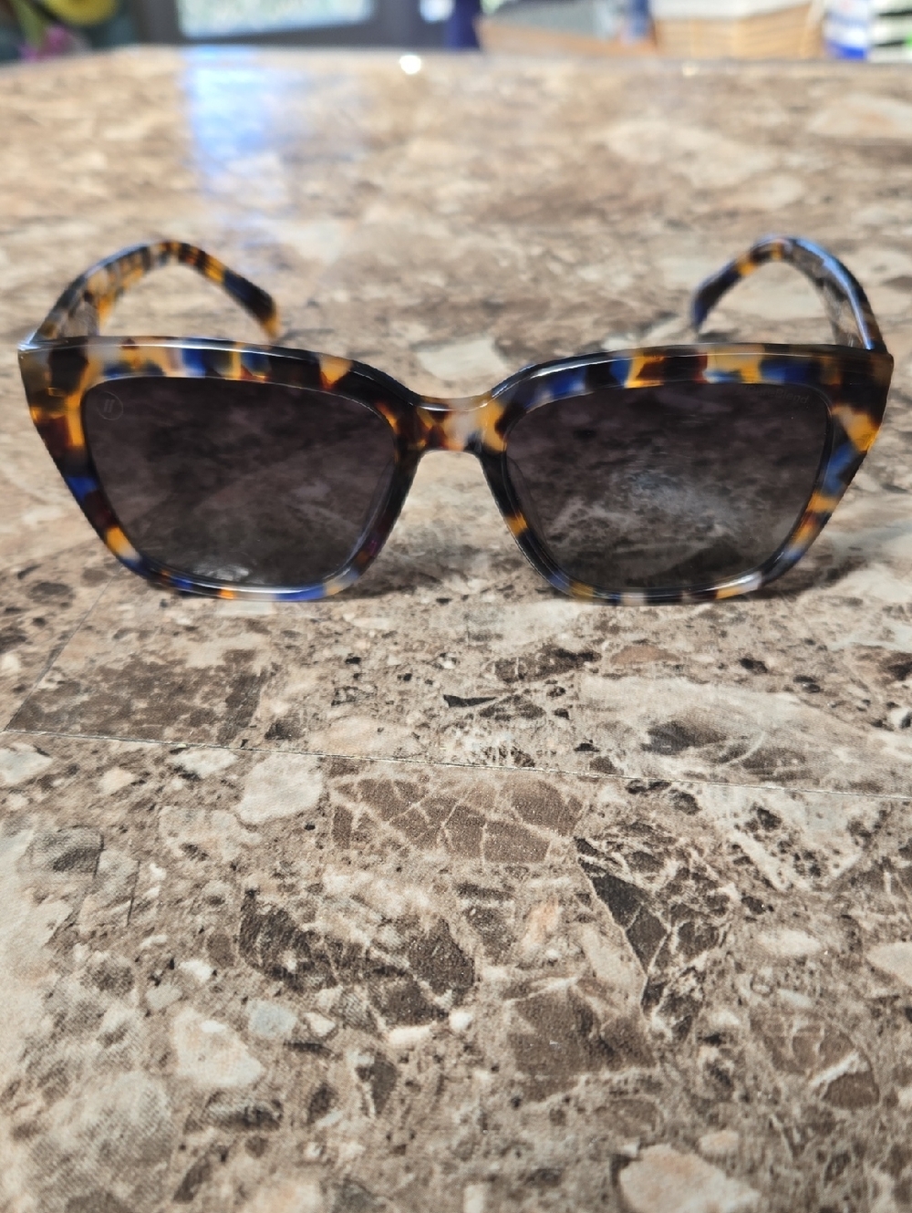 Blenders Indio Quartz Tortoiseshell Square Women's Sunglasses -